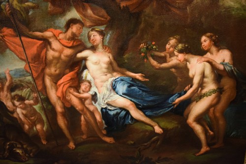 Louis XIV - Vénus et Adonis, atelier de Frans Wouters (Lierre 1612 - Anvers 1659)